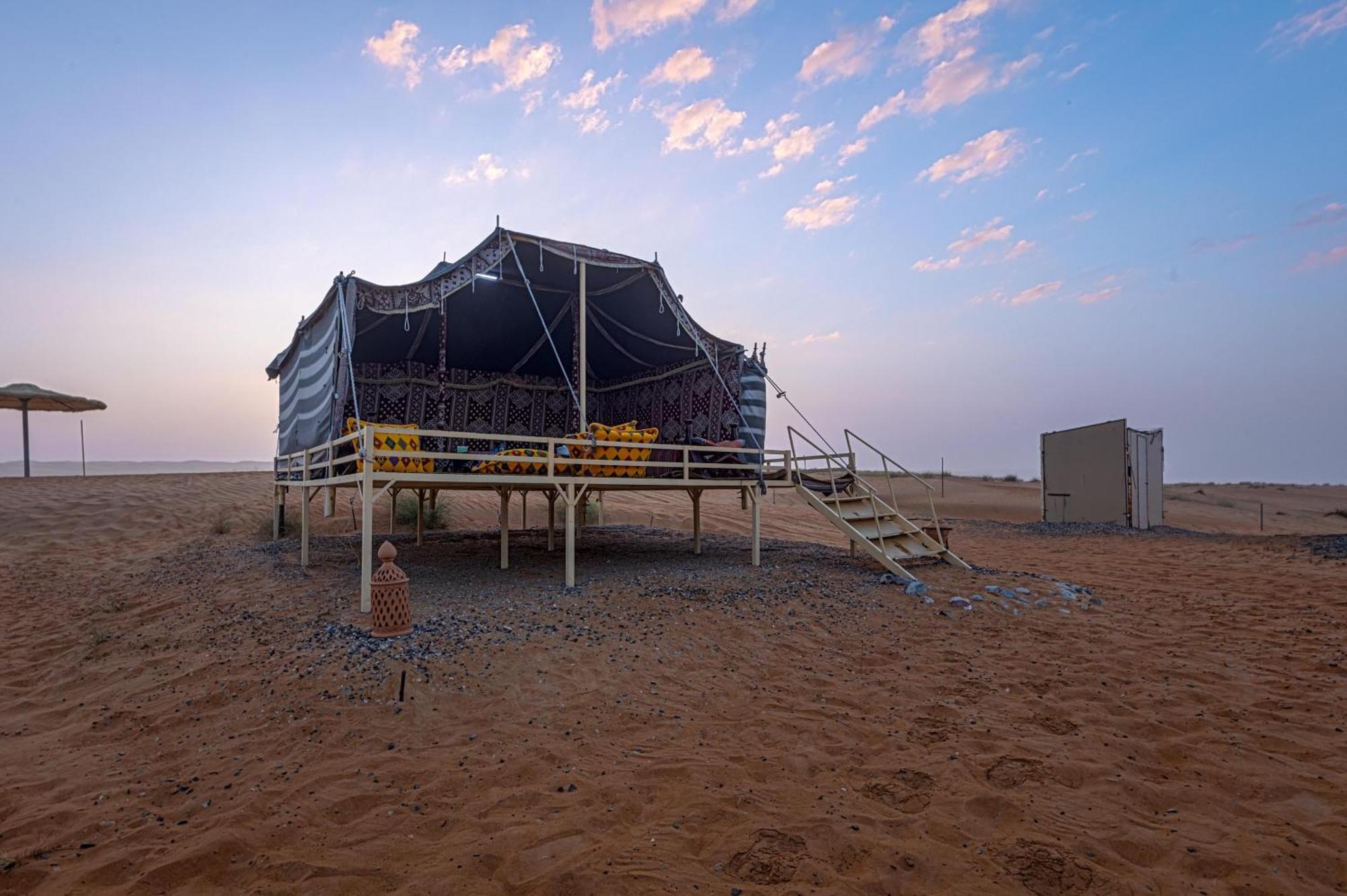 Safari-Glamping Hotel Al Wāşil Exterior foto