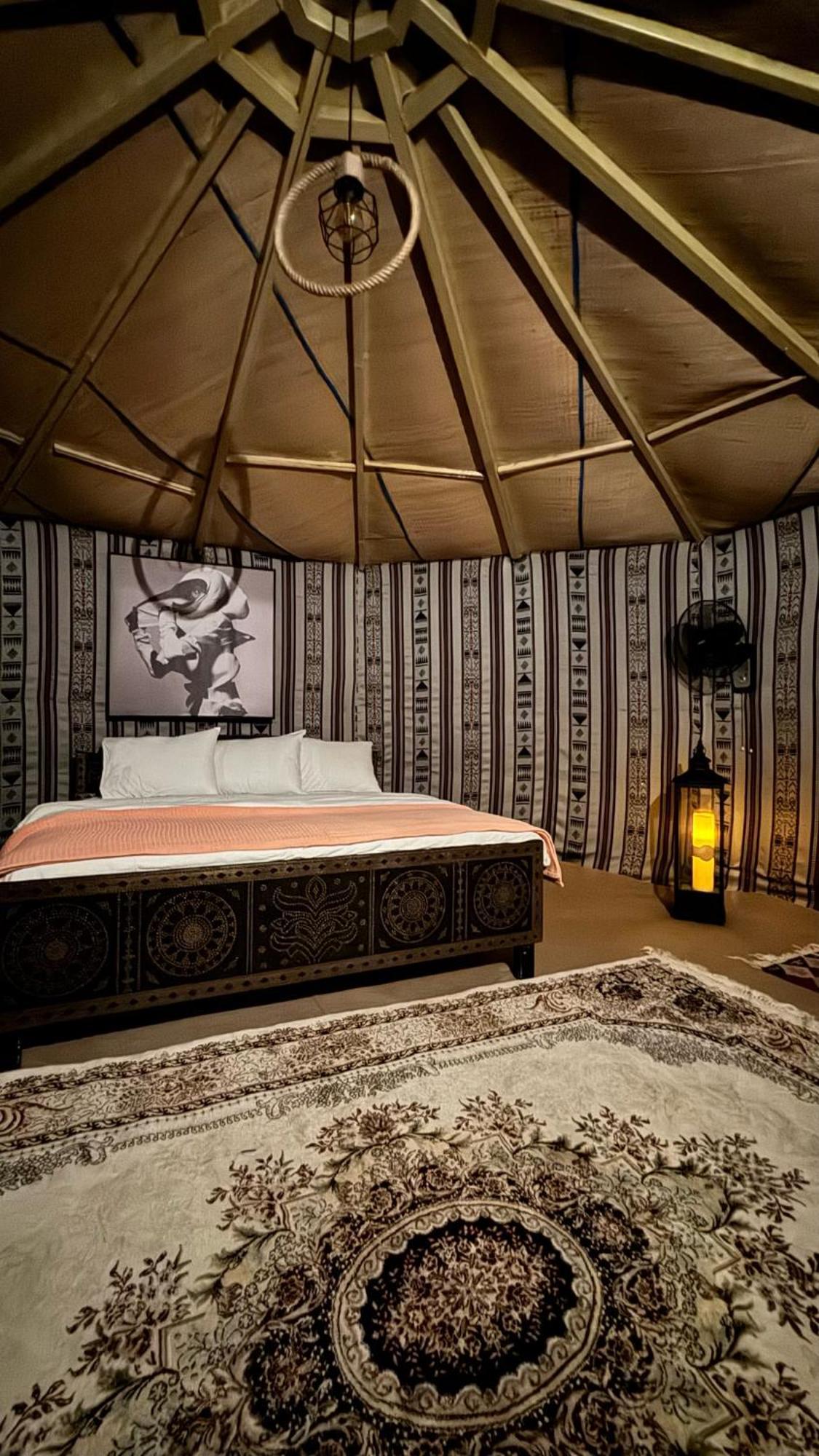 Safari-Glamping Hotel Al Wāşil Exterior foto
