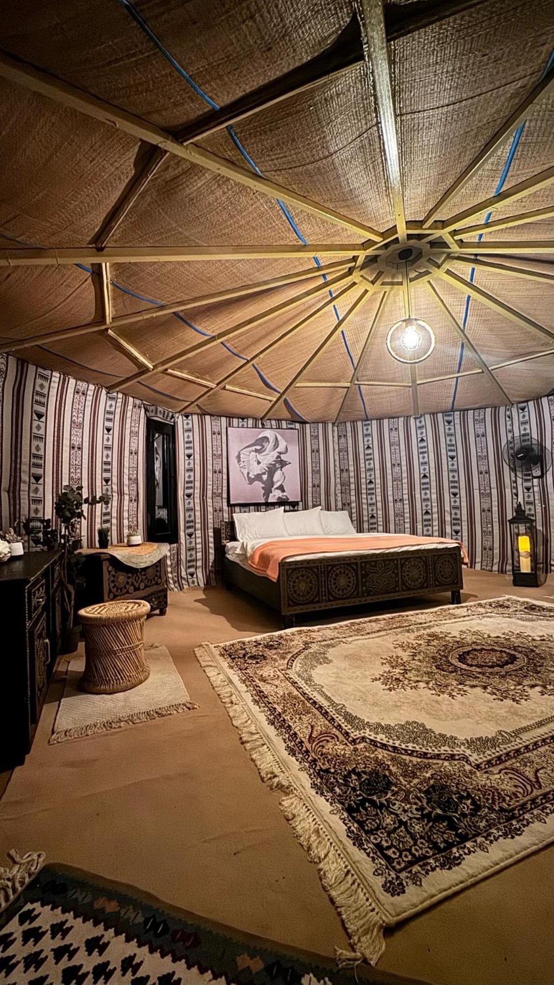 Safari-Glamping Hotel Al Wāşil Exterior foto